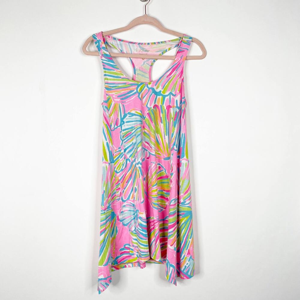 Lilly Pulitzer Monterey Dress Pink Pout Shellabrate XS #4393 - Picture 3 of 16